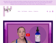 Tablet Screenshot of greathealthylife.com